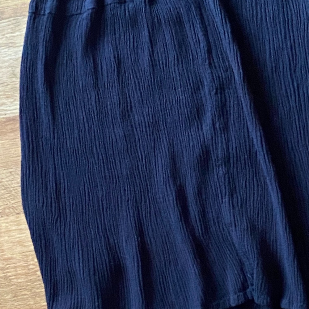 G.I.L.I. Black Wide Leg Pants with Flowing Silhouette size XL - Picture 7 of 8